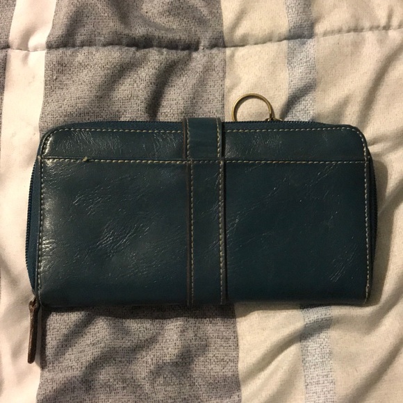 Blue Wallet Faux Leather - Picture 2 of 3
